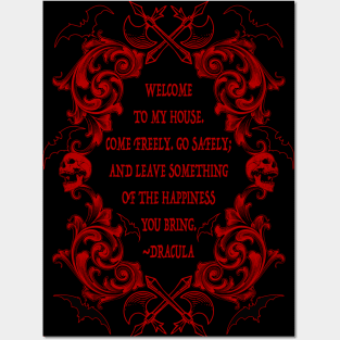 Dracula Quote Posters and Art
